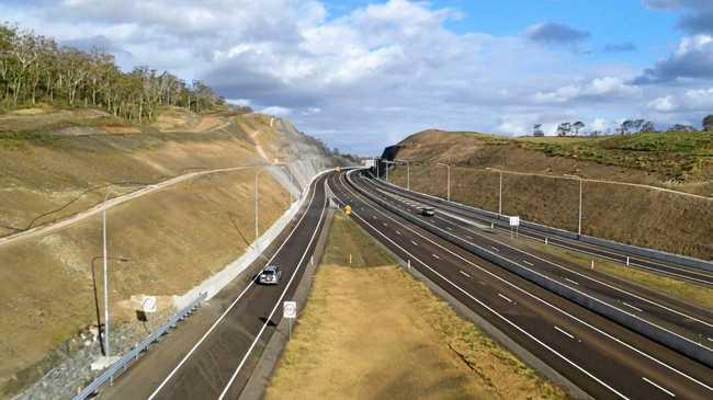 The Toowoomba Second Range Crossing. A 24km section is now open. Picture: Contributed