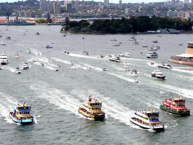 The first of the new ferries will join the Sydney fleet this summer.