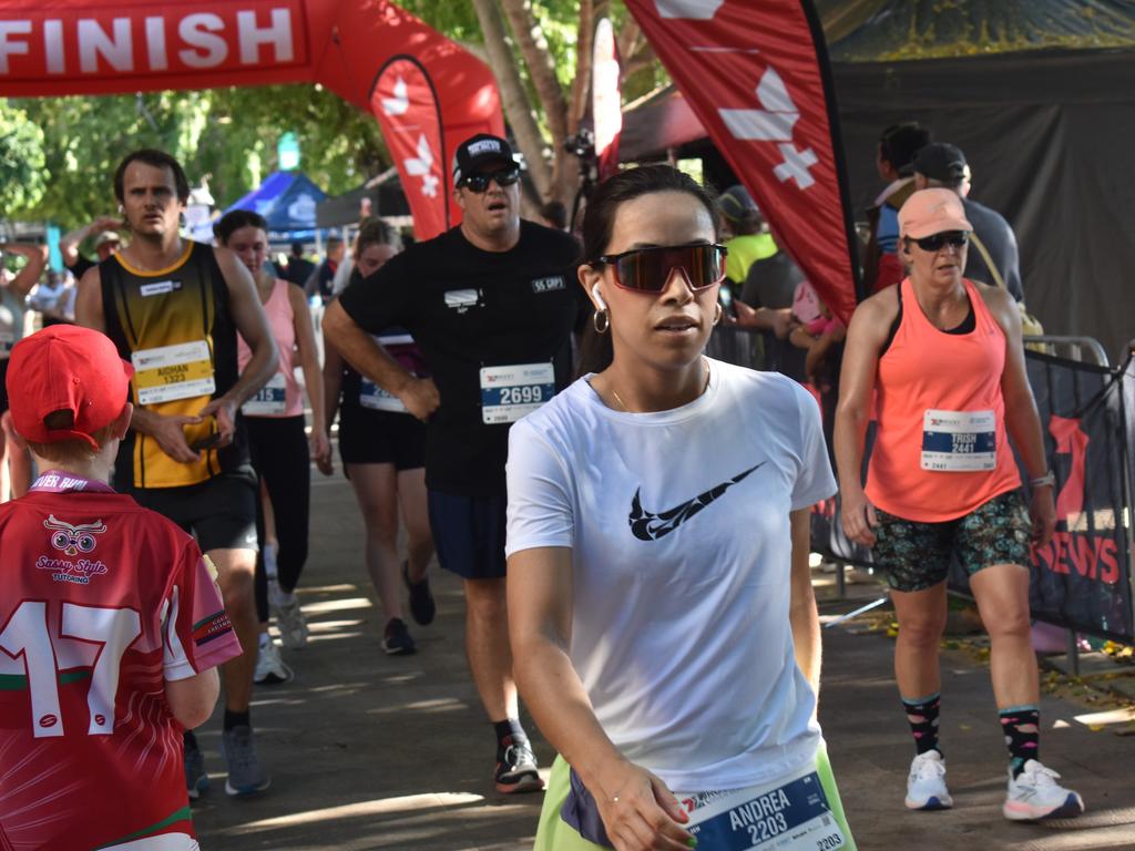 On course at the annual Rocky River Run in Rockhampton on May 18, 2025.