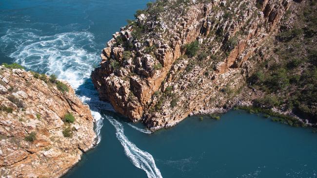 Horizontal Falls, a mesmerising spectacle. Picture: Tourism Western Australia