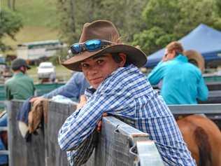 THE GRASS WAS GREENER: Ben Jorgensen at last year's Mount Perry campdraft. Picture: Felicity Ripper