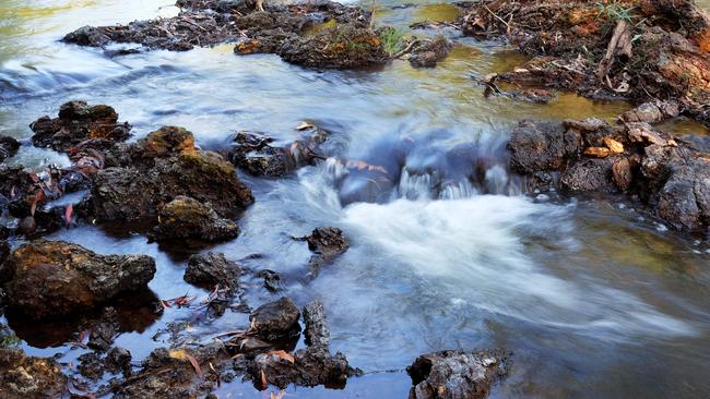 Tjuwaliyn Douglas Daly Hot Springs is south of Darwin. Picture: Justin Kennedy