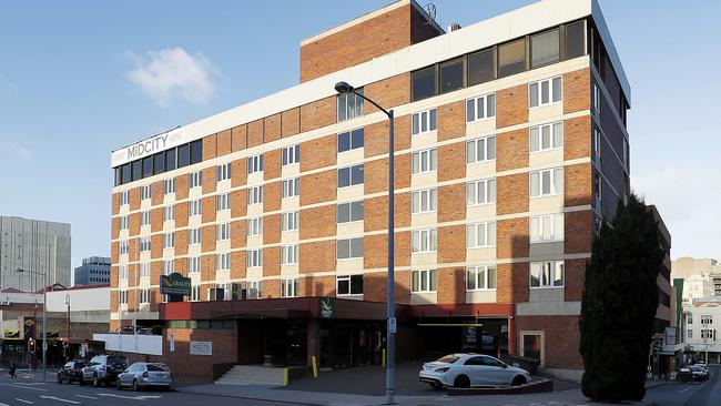 The MidCity Hotel will be turned into accommodation for university students. Picture: RICHARD JUPE