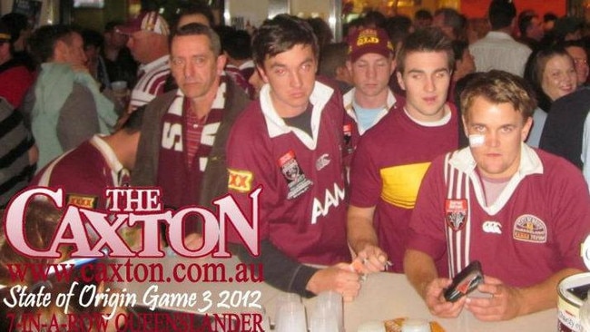 The decade-long party continues in a Caxton Hotel State of Origin flashback photo gallery (2010–present).