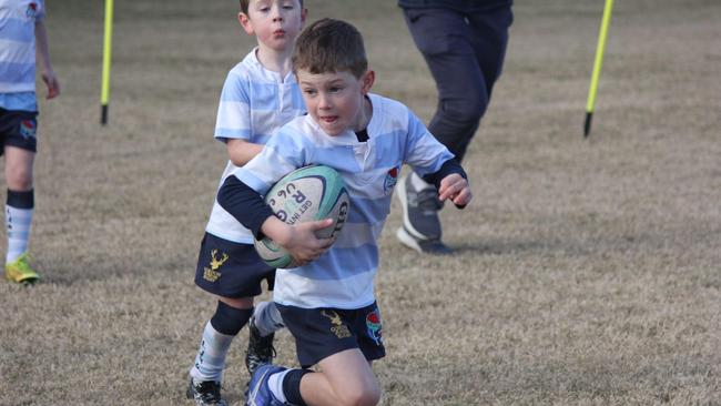 The day is organised to introduce youngsters to the wider rugby community. Pic: Supplied