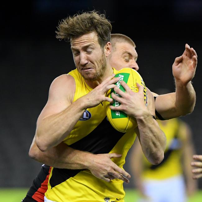 Kane Lambert struggled for the Tigers.Picture: Getty Images