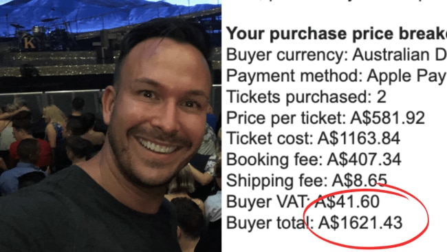 Aussie warns of website ticket ‘scam’ that secretly doubles price