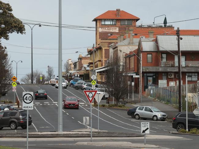 Queenscliff's main street. Picture: Alison Wynd