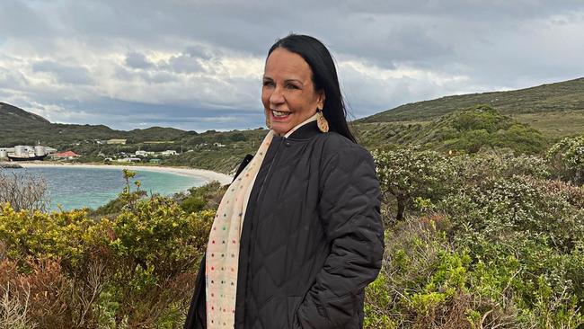 Indigenous Australians Minister Linda Burney in Albany on Tuesday.