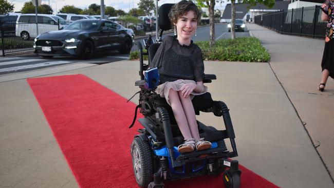 Julia Jesser at the Mackay Northern Beaches State High School formal, on Saturday October 17. Picture: Zizi Averill
