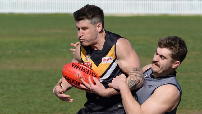 Brighton Bombers legend Will Rivers is now a star at Padthaway. Picture: Brenton Edwards