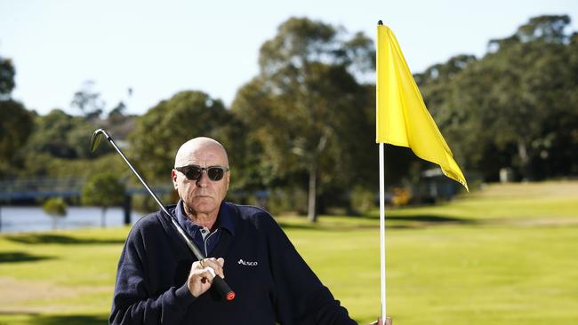 Marrickville Golf Club president Eddie Larkiss. Picture: John Appleyard