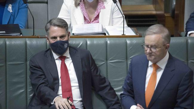Defence Minister Richard Marles and Prime Minister Anthony Albanese will unveil details of the Defence Force review on Wednesday. Picture: NCA NewsWire / Gary Ramage