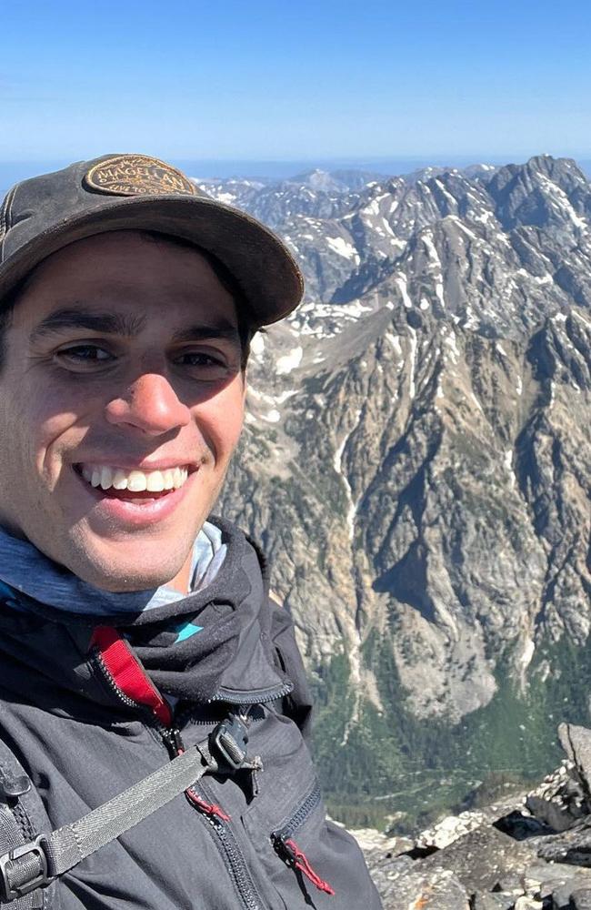 Jonathan Bizilia, 27, from Albania, was found dead after his scheduled jump went horribly wrong. Picture: Jam Press