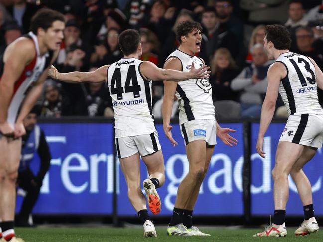 Carlton and St Kilda will clash on the Sunday of round 24. Picture: Darrian Traynor/Getty Images