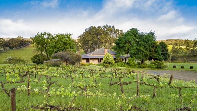 The Skillogalee property in Sevenhill. Picture: John Bowden