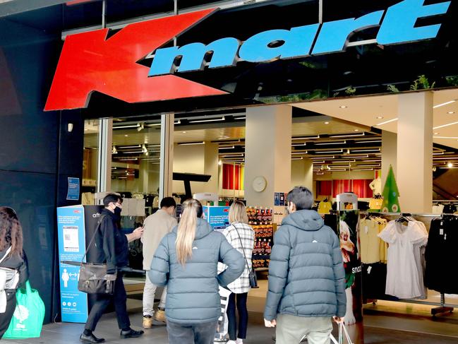 ADELAIDE, AUSTRALIA - NewsWire Photos November 12, 2021: Kmart at Rundle Mall. Picture: NCA NewsWire / Dean Martin