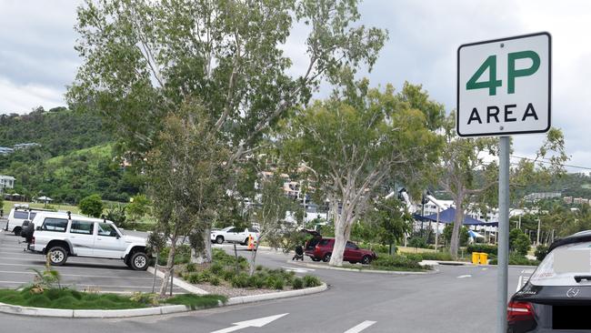Paid parking will come into force at the car park next to the Whitsunday Sailing Club in March. Photo: Elyse Wurm