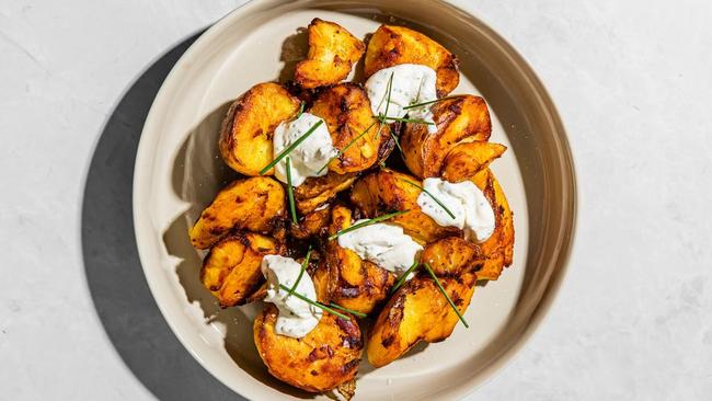 Lennox Hastie shares his secret to the perfect roast potatoes. Picture: Nikki To