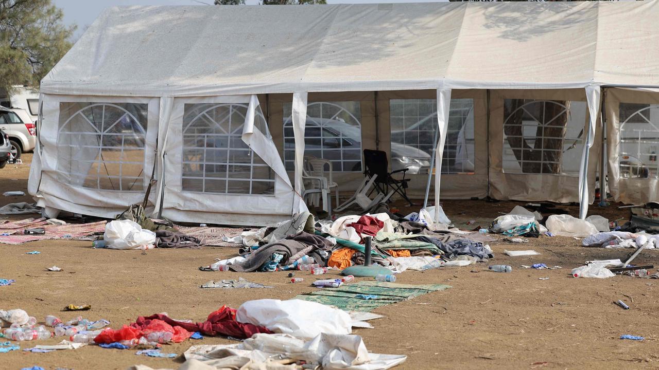 Hamas militants launched an attack against Israelis at a Supernova music festival on October 7. Picture: Jack Guez/AFP