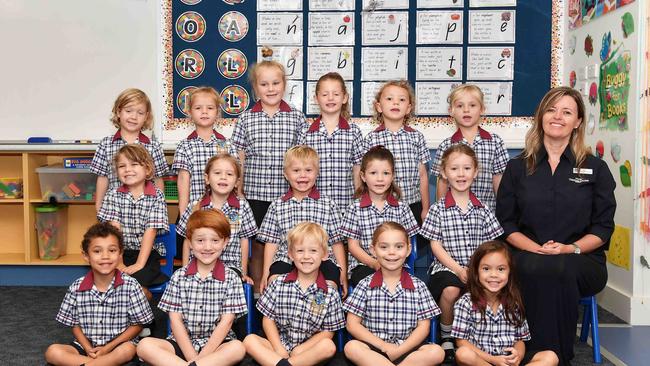 My First Year. Noosa Christian College Prep A. Picture: Patrick Woods.