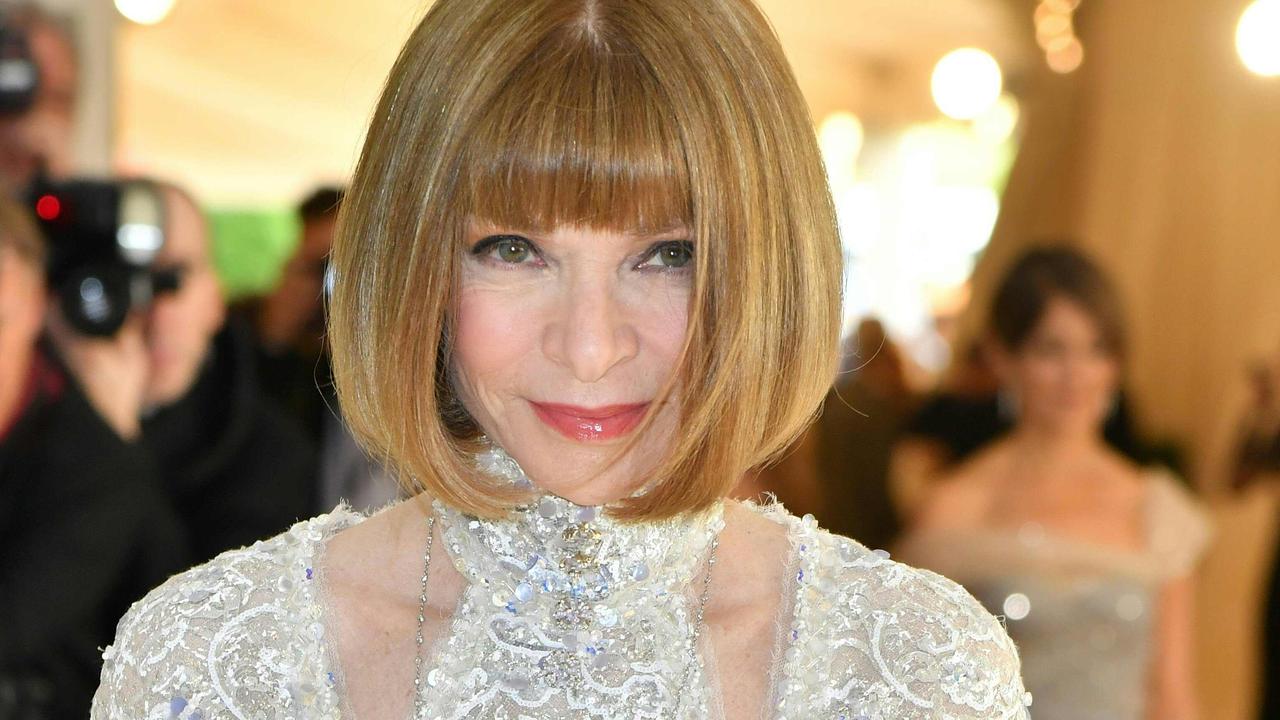 Vogue editor-in-chief Anna Wintour arrives for the 2018 Met Gala.