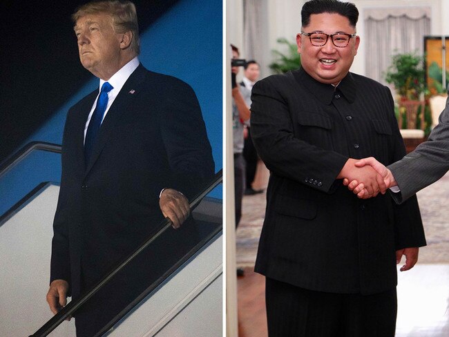 Donald Trump and Kim Jong-un have landed in Singapore.