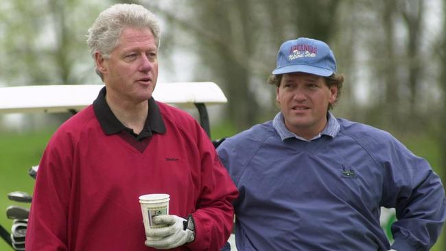 Bill Clinton’s half-brother Roger starred in a horror film before being jailed for dealing cocaine. Picture: Susan Walsh/AP/The Times