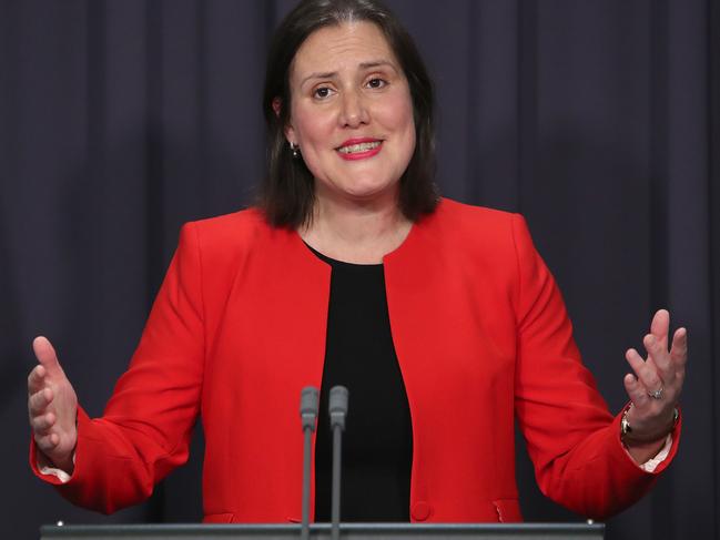 The change was put to then Financial Services Minister Kelly O’Dwyer in 2017. Picture: Kym Smith