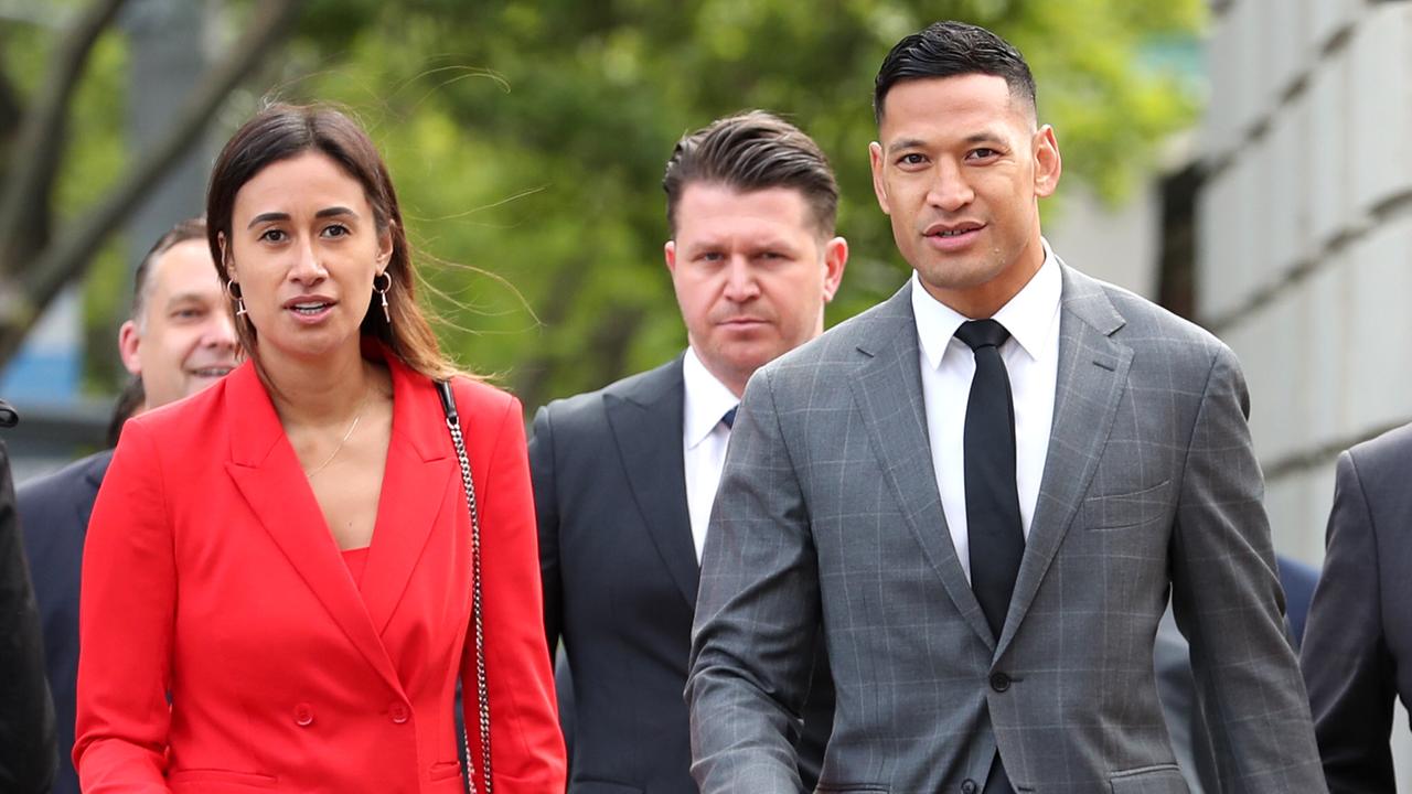 The legal war between Folau and Rugby Australia is dragging on.