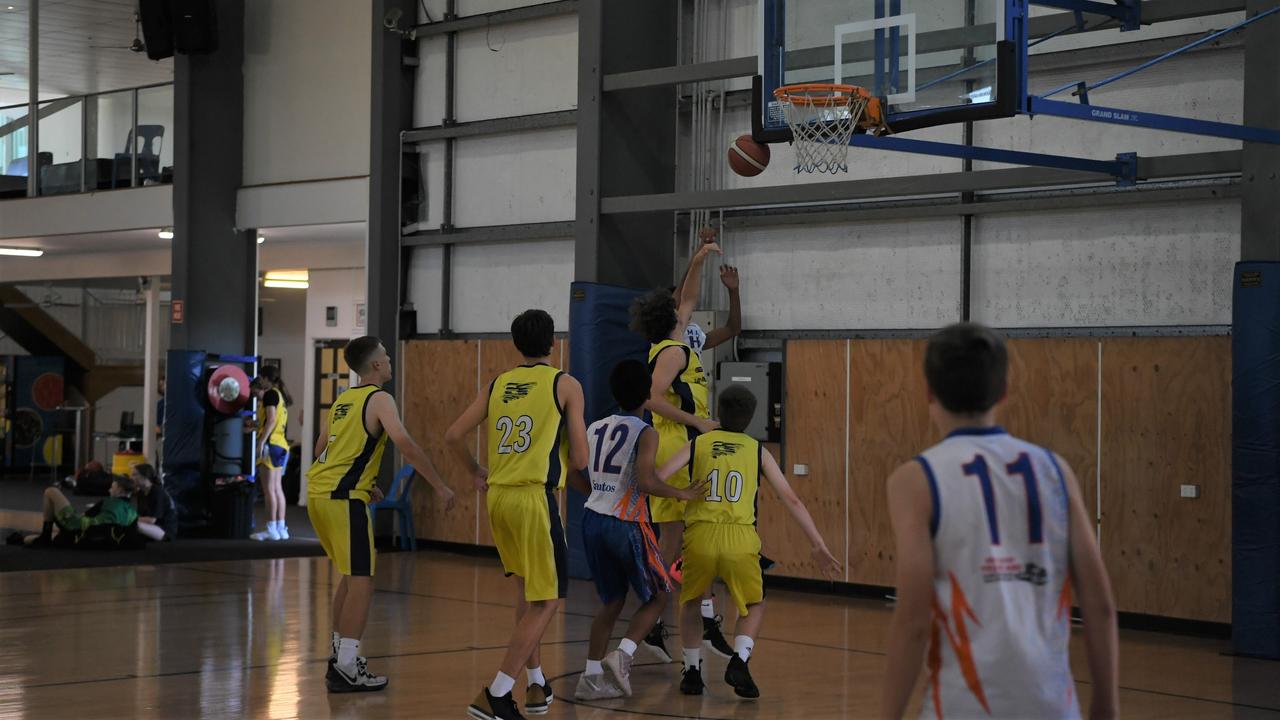 U18 Boys 2 Hervey Bay Hurricanes vs Maranoa Heat in the CQJBC at Hegvold Stadium on Sunday.