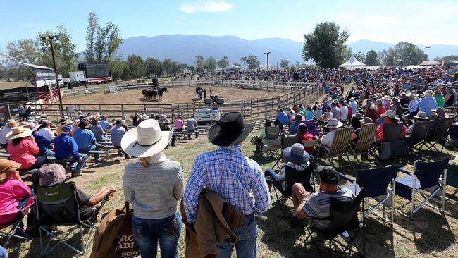 Man From Snowy River Bush Festival at Corryong. Picture: Yuri Kouzmin