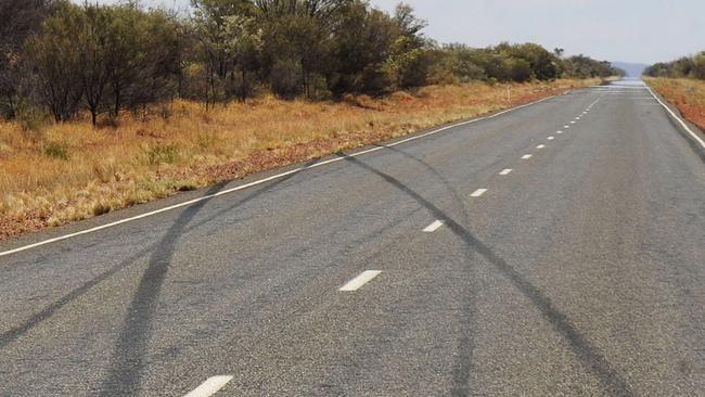 Open speed limits have been extended to a total of 300km of the Stuart Highway north of Alice Springs. Picture Supplied