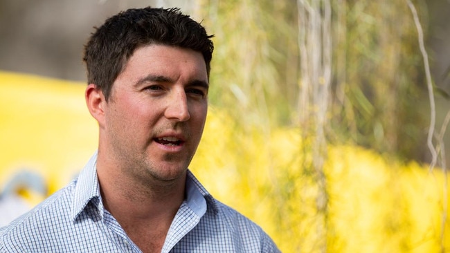 Braitling MLA Josh Burgoyne. Picture: Supplied