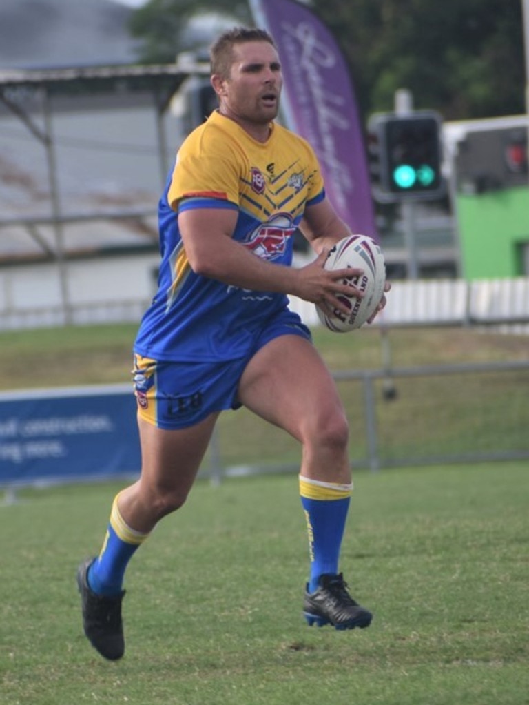 Rockhampton Rugby League A-grade men, Round 2, Yeppoon Seagulls versus Norths Chargers, Browne Park, April 10, 2022.