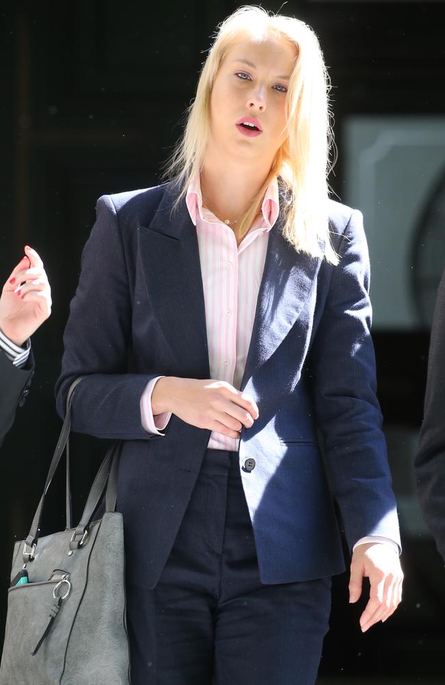 Hannah Quinn will be allowed to stay in contact with her boyfriend Blake Davis. Picture: John Grainger