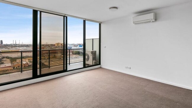 A two-bedroom apartment is available for $395,000 at 808/179 Boundary Rd, North Melbourne.