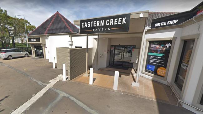 Eastern Creek Tavern, where Astrid Ruth Muller assaulted her then-partner Sosiua Tonga in the gaming area. Picture: Google Maps.