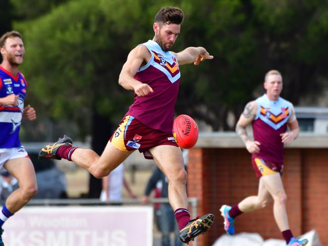 James Hussey played for Newcomb before moving to South Warrnambool. Picture: Stephen Harman