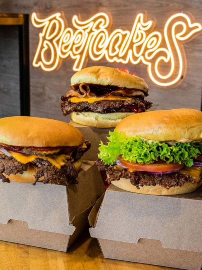 On Grange Rd you'll find Beefcakes and Shakes for all your smashed burger and fried food needs. Picture: Instagram