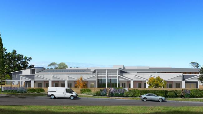 The new facility being built at Oran Park.