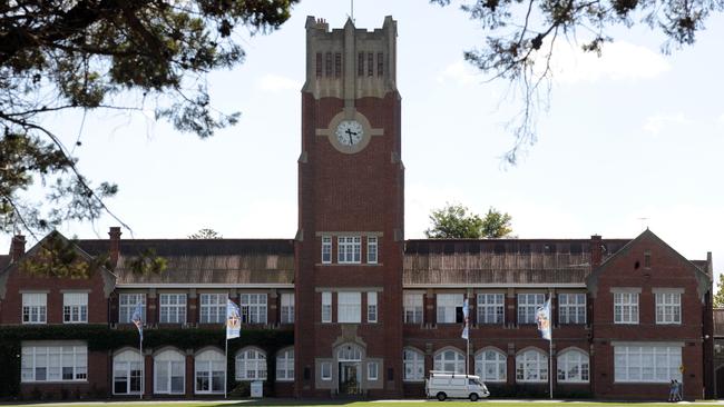 Geelong Grammar School is receiving JobKeeper to keep some of its staff employed