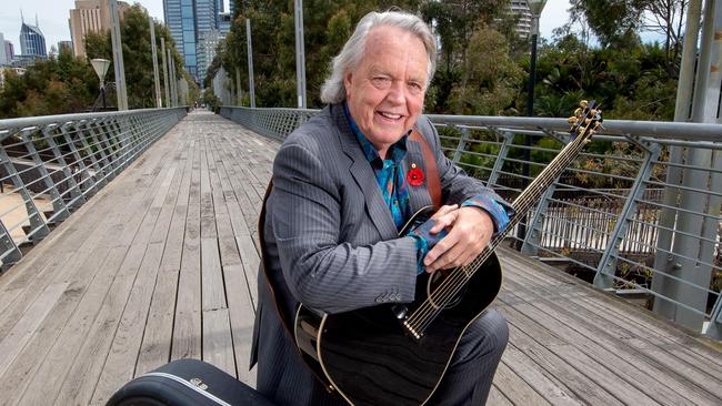 Mike Brady has released a new song for Remembrance Day. Picture Jay Town