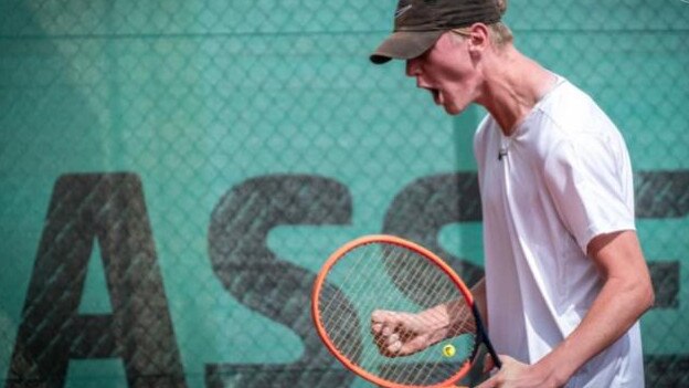 Aged just 14, Jeffrey Strydom is showing the signs of a true tennis champion. Picture: supplied