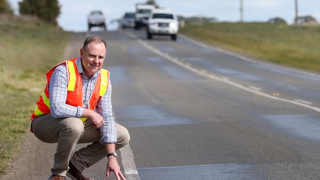 Regional Roads Victoria boss Paul Northey pictured in BallaratPicture: ANDY ROGERS