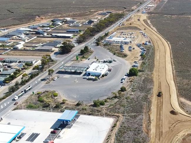 Port Wakefield Overpass and Highway Duplication Project . Picture: SA Infrastructure and Transport