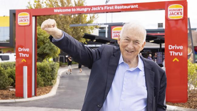 “Stay alive and don’t make foolish mistakes,” said Jack Cowin, founder of Hungry Jack’s.