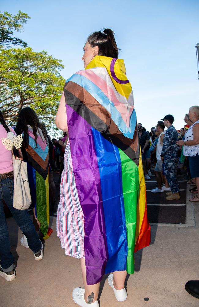 Pride Parade takes off in Darwin City, 2024. Picture: Pema Tamang Pakhrin