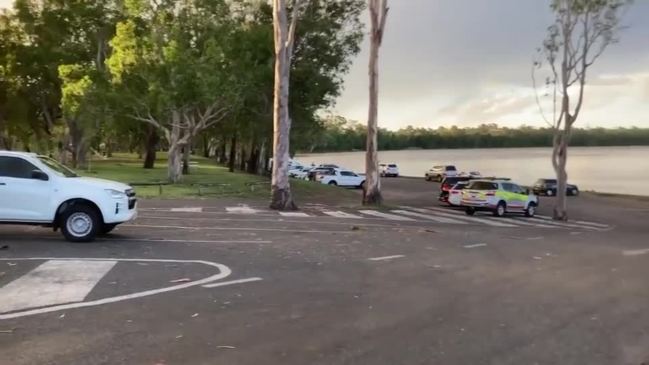 Ambulance crews at the Rockhampton Ski Gardens