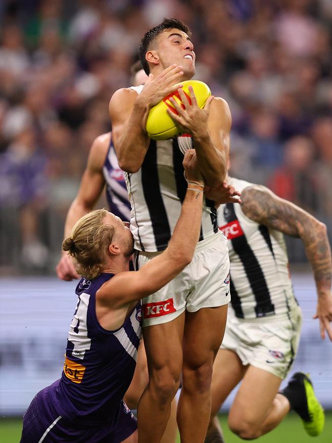 Not one contested mark in his AFL career. (Photo by Paul Kane/Getty Images)